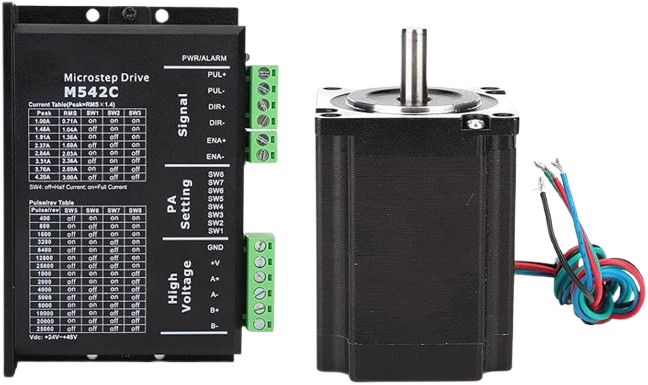 Stepper Motor M542C Driver+ 57HS21A Motor